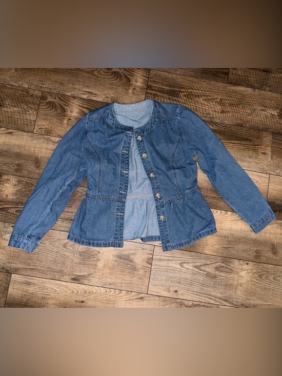 Amazon Jackets & Blazers - Classic Blue Denim Jacket - Button Front